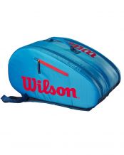 PALETERO WILSON PADEL BAG AZUL ROJO JUNIOR