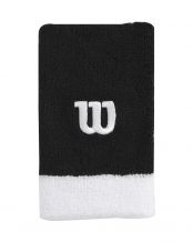 MUEQUERA WILSON EXTRA WIDE WRISTBAND MUJER NEGRO BLANCO