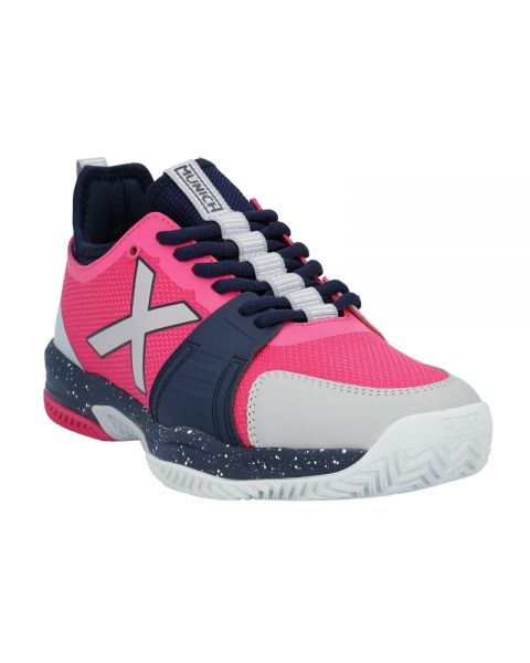 Zapatillas de padel Munich Oxigen 22 Blanco Rojo Mujer