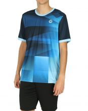 CAMISETA JHAYBER AZUL NEGRO