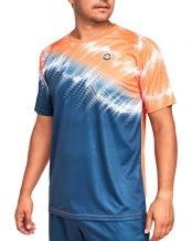 CAMISETA JHAYBER AZUL NARANJA