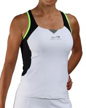 CAMISETA ENDLESS STARLETT BLANCO VERDE MUJER