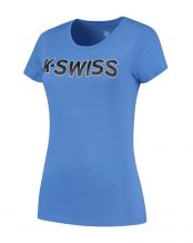 T-SHIRT KSWISS ESSENTIALS DONNA BLU