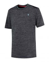 CAMISETA KSWISS HYPERCOURT TEE MELANGE NEGRO