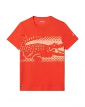 CAMISETA LACOSTE NARANJA