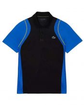 POLO LACOSTE NEGRO AZUL