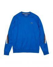 SUDADERA LACOSTE AZUL BLANCO