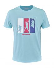 CAMISETA BABOLAT AZUL CELESTE