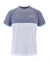 CAMISETA BABOLAT PLAY CNECK GRIS NIO