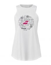 CAMISETA DE TIRANTES BABOLAT COTTON BLANCO