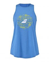 CAMISETA DE TIRANTES BABOLAT COTTON AZUL