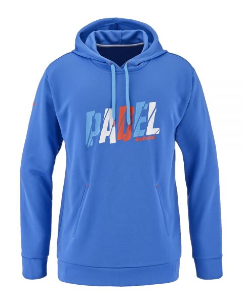 ROPA DE PADEL HOMBRE Sudadera Babolat Hood Sweat Azul