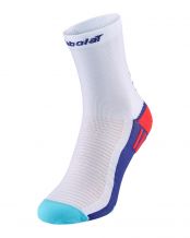 CALCETINES BABOLAT MID BLANCO AZUL