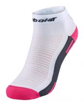 CALCETINES BABOLAT PADEL BLANCO ROSA