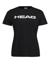 CAMISETA HEAD CLUB BASIC NEGRO MUJER