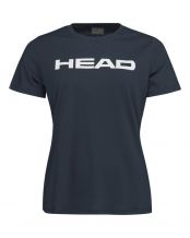 CAMISETA HEAD CLUB BASIC NAVY MUJER