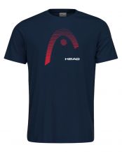 CAMISETA HEAD CLUB CARL AZUL OBSCURO