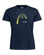 CAMISETA HEAD CLUB LARA NAVY MUJER