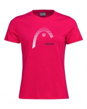 CAMISETA HEAD CLUB LARA FUCSIA MUJER