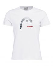 CAMISETA HEAD CLUB LARA BLANCO MUJER