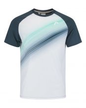 CAMISETA HEAD PERFORMANCE T NAVY BLANCO