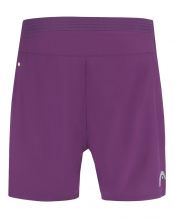 PANTALON CORTO HEAD PERFORMANCE MORADO