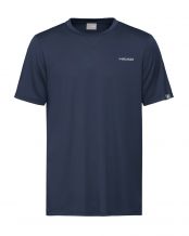 CAMISETA HEAD EASY COURT AZUL JUNIOR