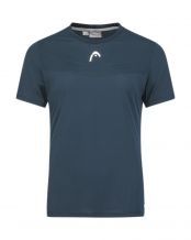 HEAD PERFORMANCE T-SHIRT DONNA NAVY