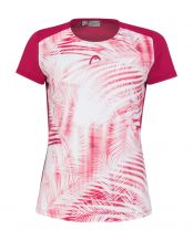 CAMISETA HEAD TIE-BREAK ROSA MUJER