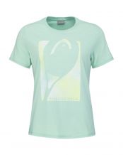 CAMISETA HEAD VISION VERDE MENTA MUJER