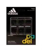 SET OVERGRIP ADIDAS 3 UNIDADES NEGRO