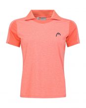 POLO HEAD PADEL TECH CORAL MUJER