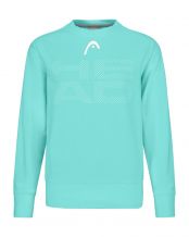 SUDADERA HEAD RALLY AGUAMARINA MUJER