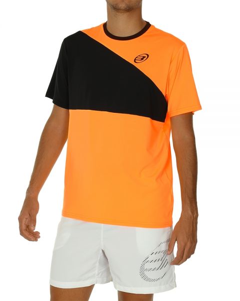 TEXTILE T-shirt Bullpadel Orange Noir