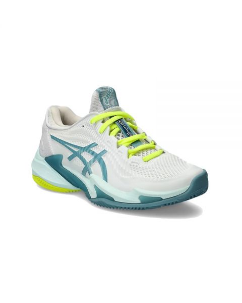 CHAUSSURES Asics Court Ff 3 Clay White Blue Womens 1042a221 102