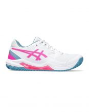 ASICS GEL-DEDICATE 8 PADEL BLANCO ROSA MUJER 1042A241 102