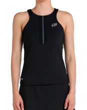 CAMISETA BULLPADEL RIPIO NEGRO MUJER