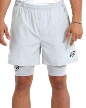 PANTALN CORTO BULLPADEL MISIL GRIS CLARO