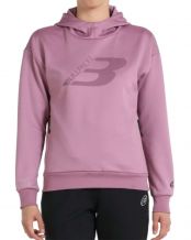 SUDADERA BULLPADEL INCOE VINO ROSADO 009 MUJER