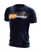 CAMISETA BULLPADEL V2 NEGRO NARANJA