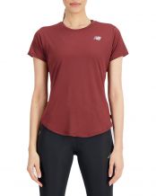 CAMISETA NEW BALANCE ACCELERATE ROJO MUJER