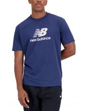 CAMISETA NEW BALANCE ESSENTIALS STACKED LOGO NAVY