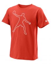 CAMISETA WILSON BELA TECH II ROJO