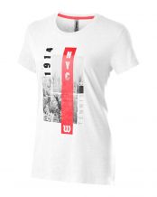 CAMISETA WILSON NYC AERIAL TECH BLANCO