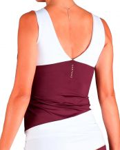 CAMISETA ENDLESS CURVE PURPURA MUJER