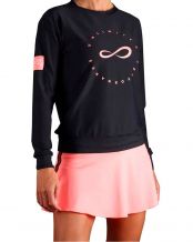 SUDADERA ENDLESS INNER TECH NEGRO CORAL MUJER