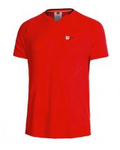 CAMISETA WILSON SERIES SEAMLESS ZIPHNLY 2.0 ROJO