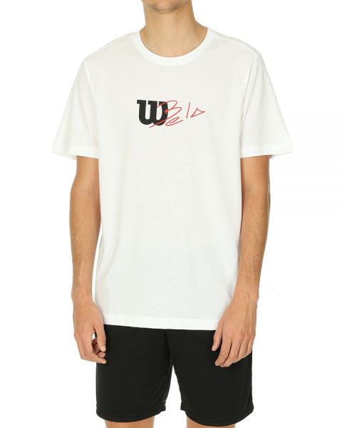TEXTILE T-shirt Wilson T-shirt Graphique Wilson Blanc