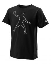 CAMISETA WILSON BELA TECH II B NEGRO