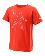 CAMISETA WILSON BELA TECH II B FIESTA NARANJA